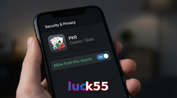 Game list for Luck55 apk section