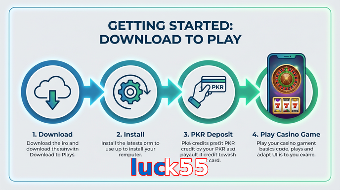 Game list for Luck55 gamedownload section